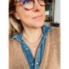 Collier BRIGÏTTE bleu – Image 2