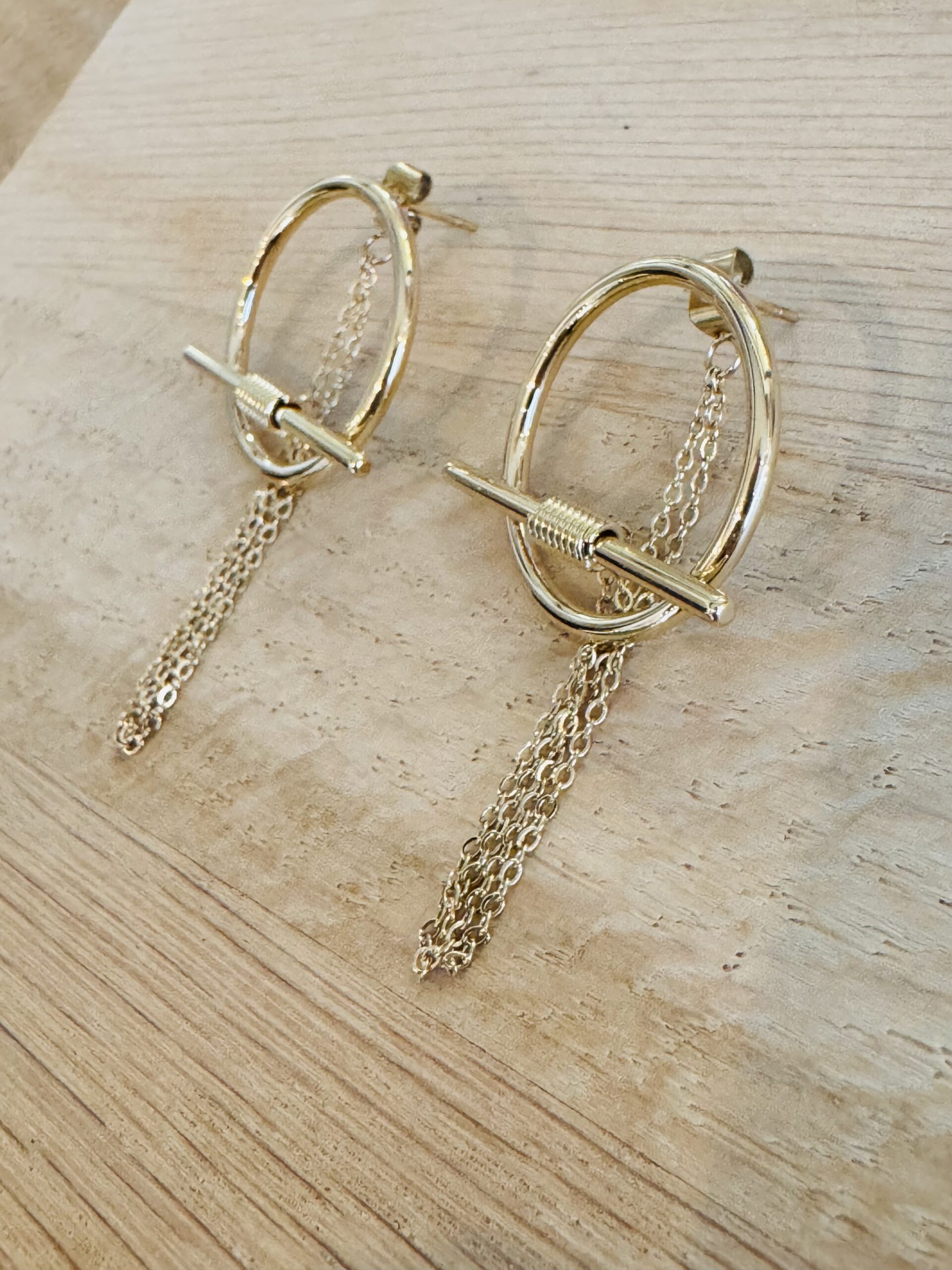 Boucles d’oreilles HÄNNAH doré