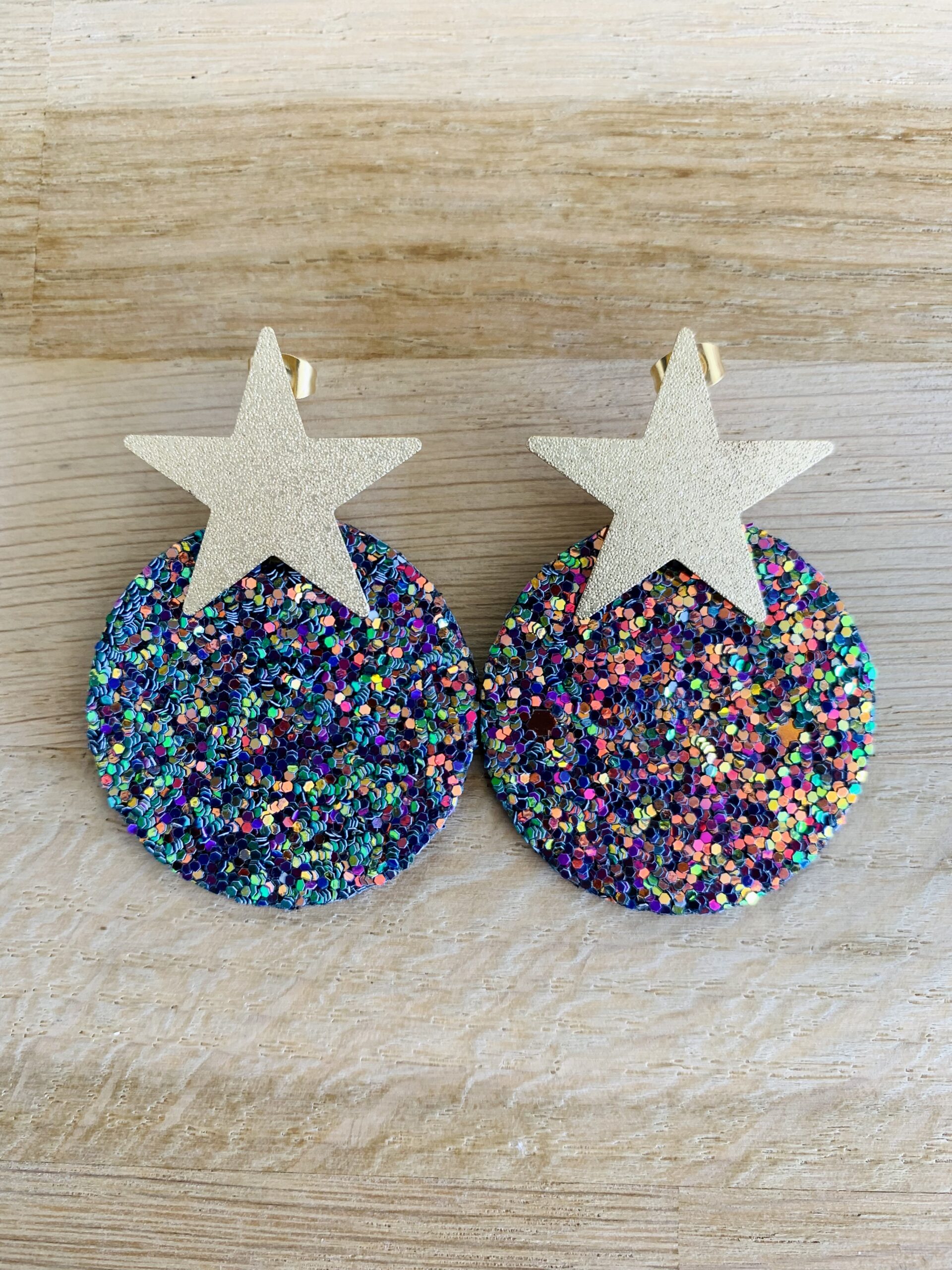 Boucles d’Oreilles BARBARA multicolore