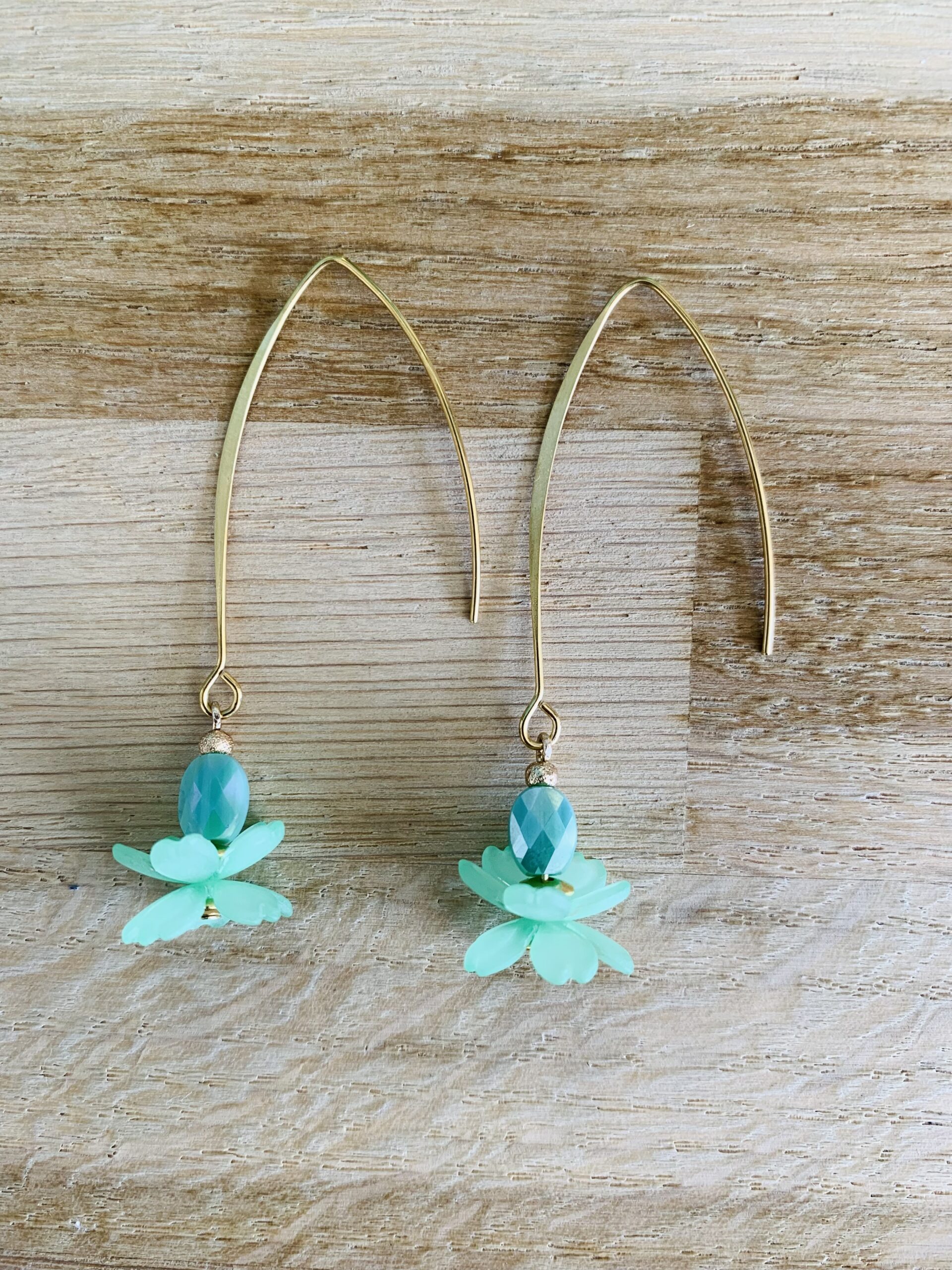 Boucles d’Oreilles JANŸS vert