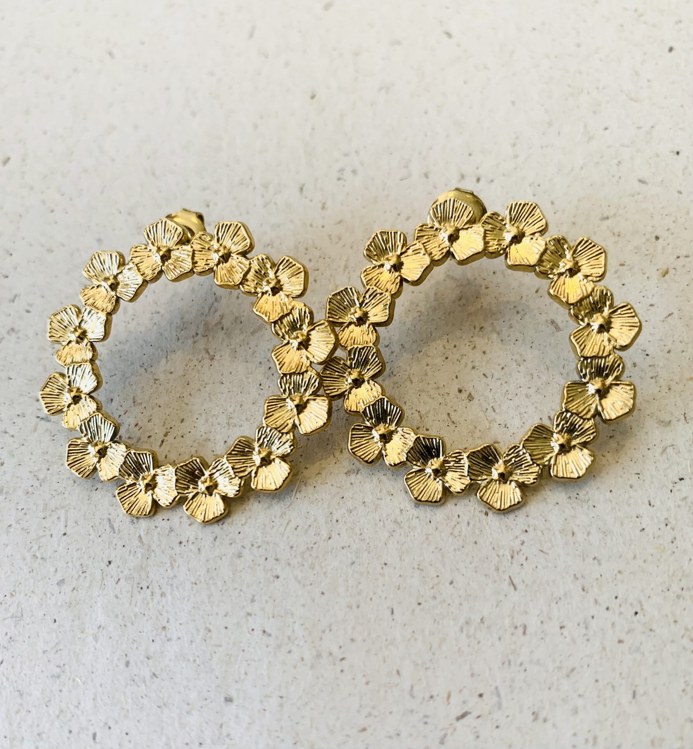 Boucles d’oreilles ANNABELLE doré