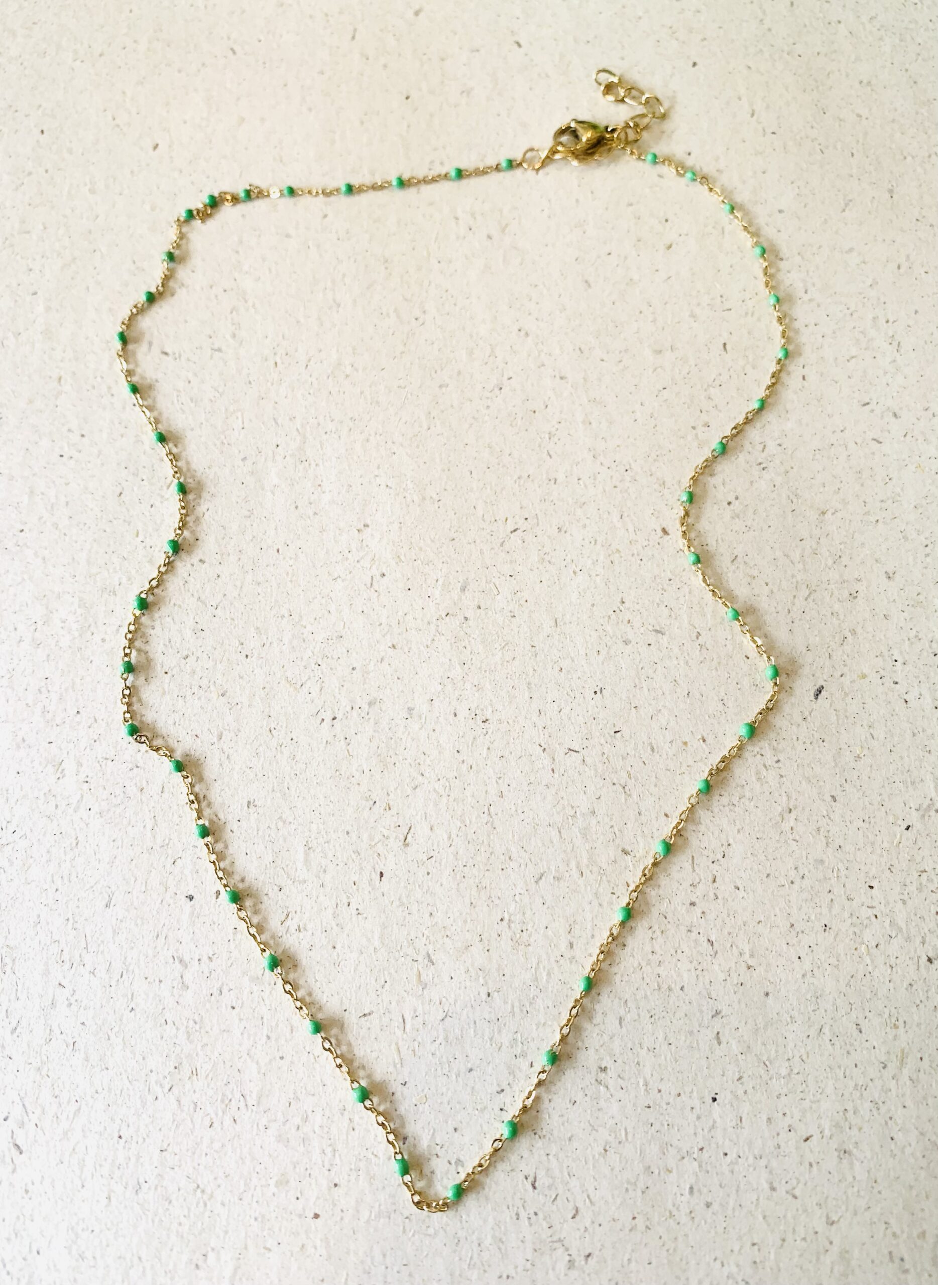 Collier BRIGÏTTE vert