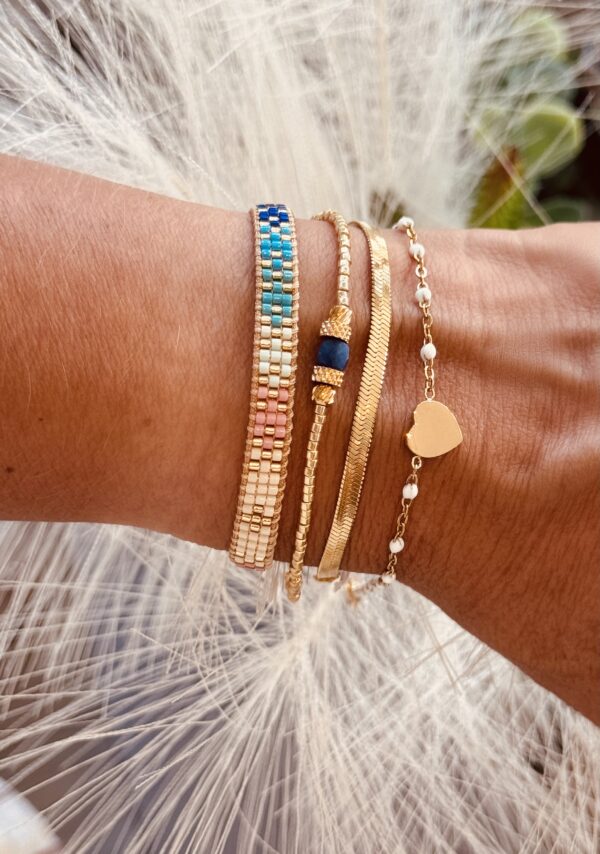 Bracelet PENELOPPE bleu multicolore – Image 3