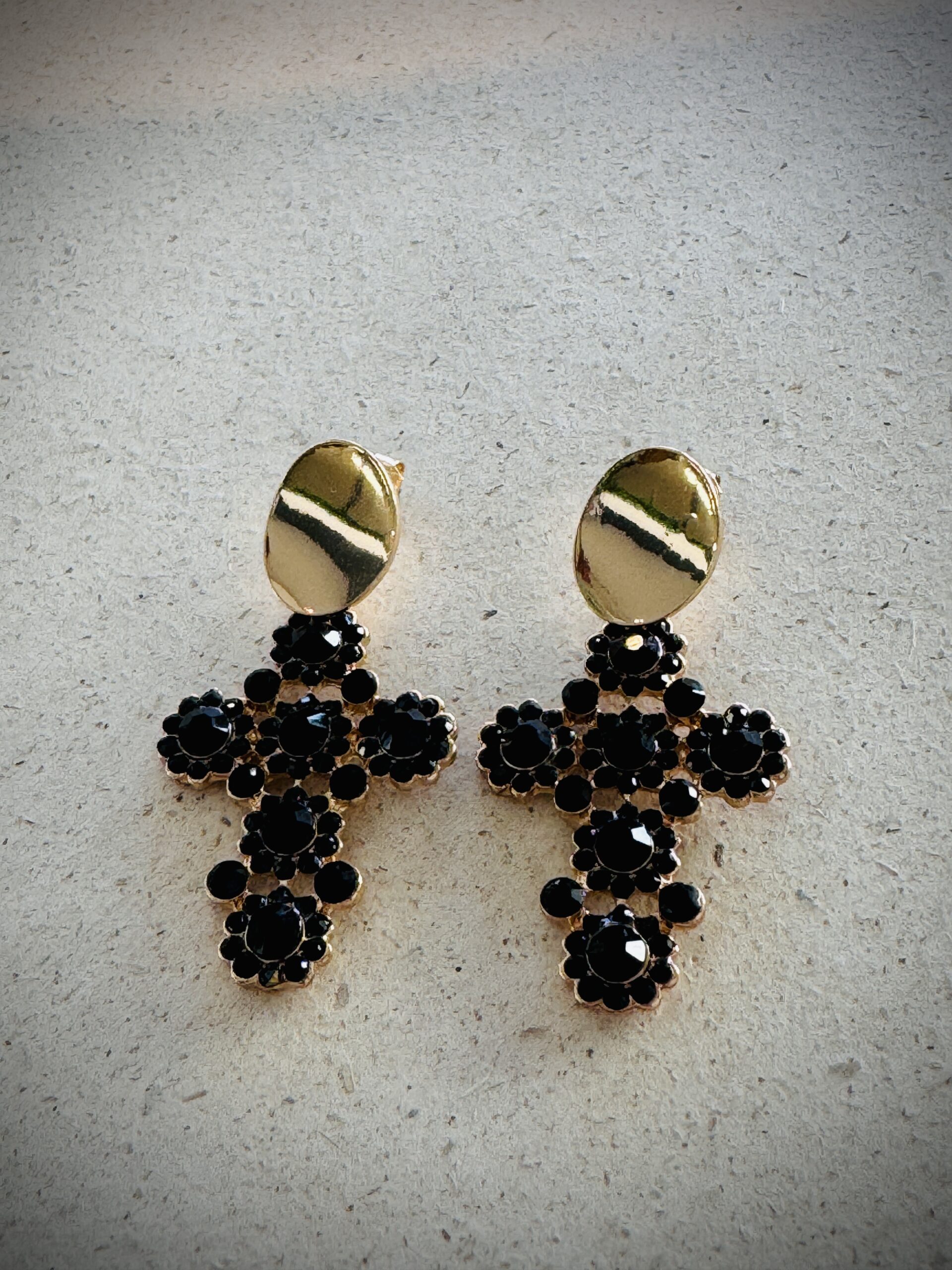 Boucles d’Oreilles JUDITH noir