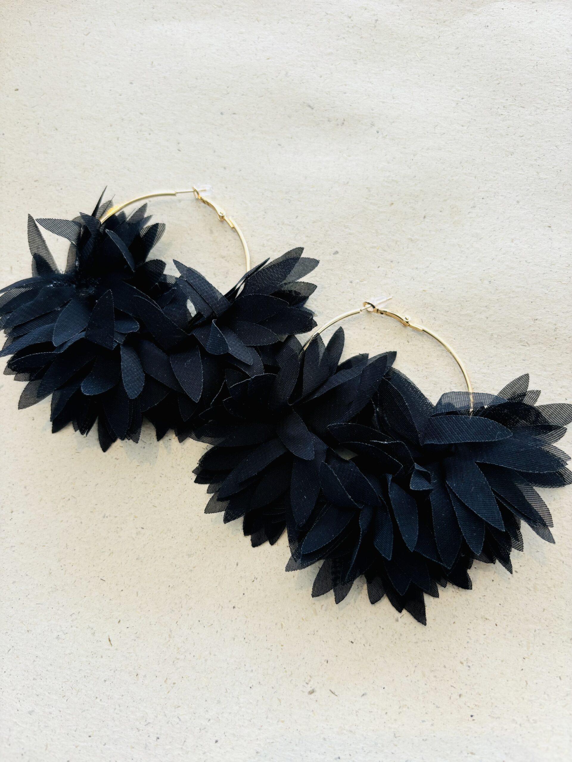 Boucles d’oreilles CAPRI noir