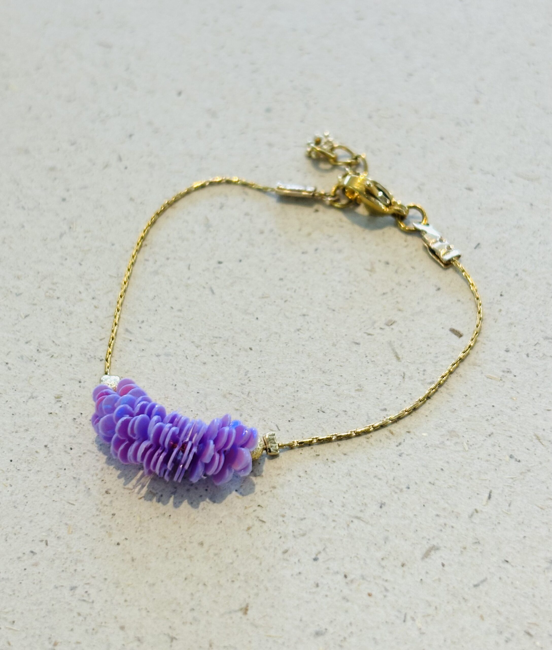 Bracelet ARËTHA mauve