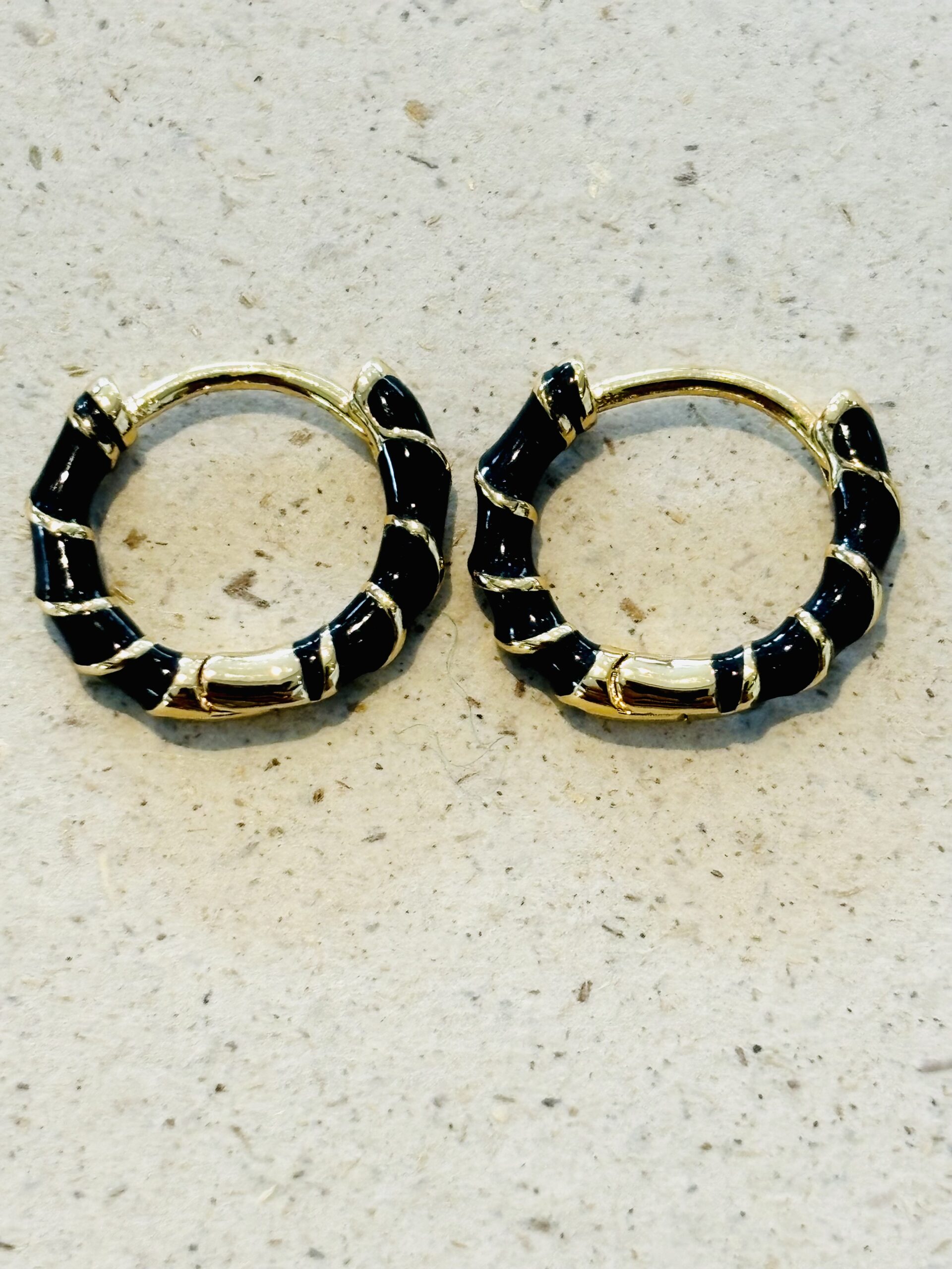 Boucles d’oreilles SAHARA noir