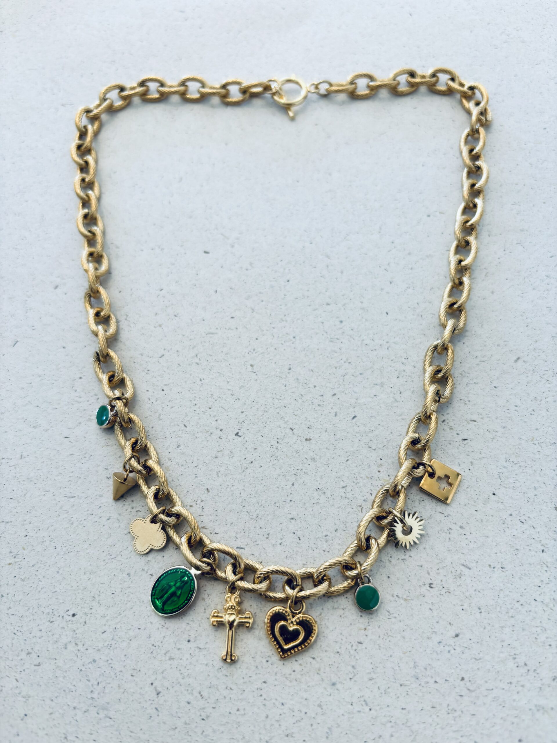 Collier MAYA vert