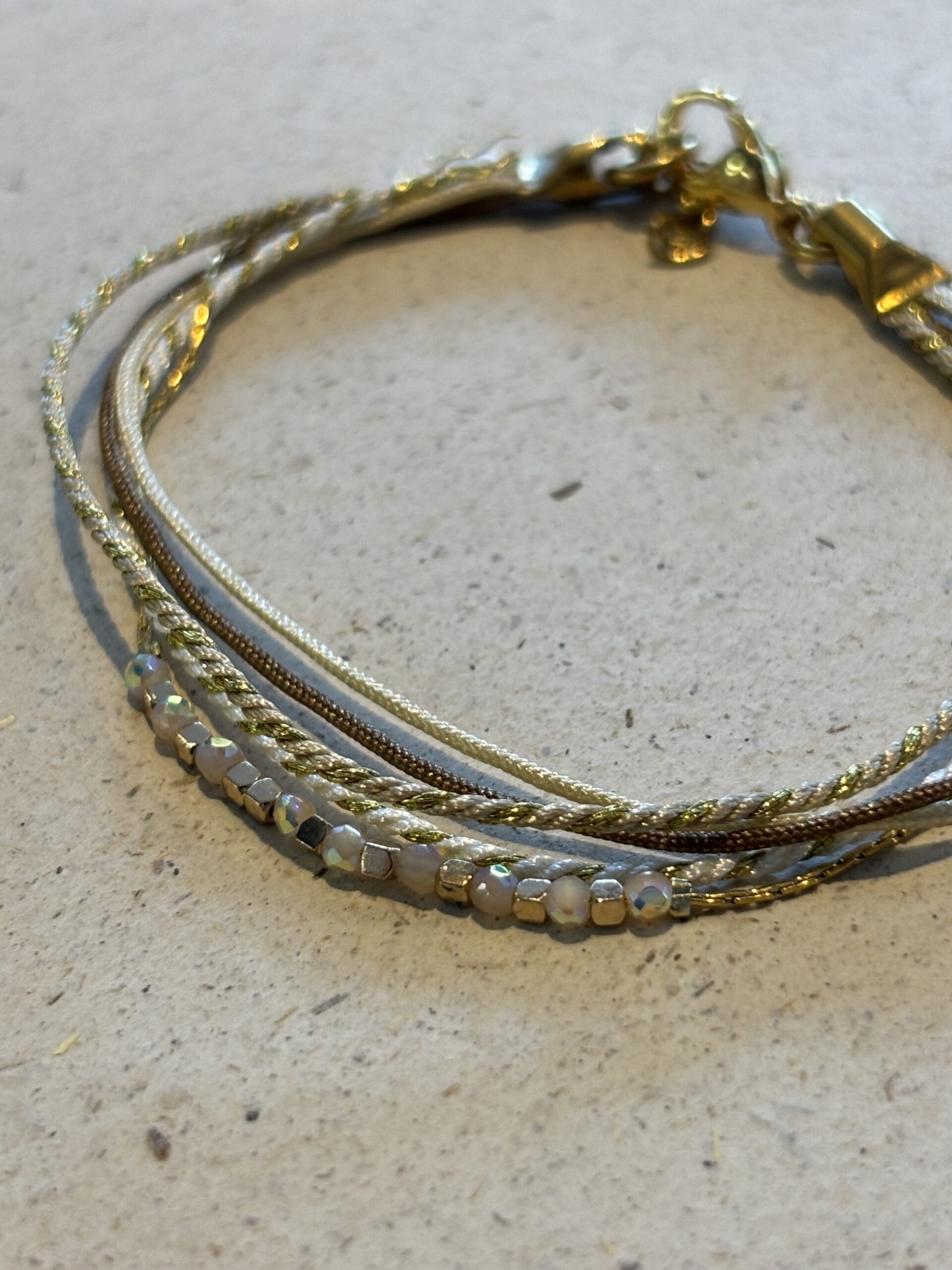 Bracelet ESMEE beige – Image 2