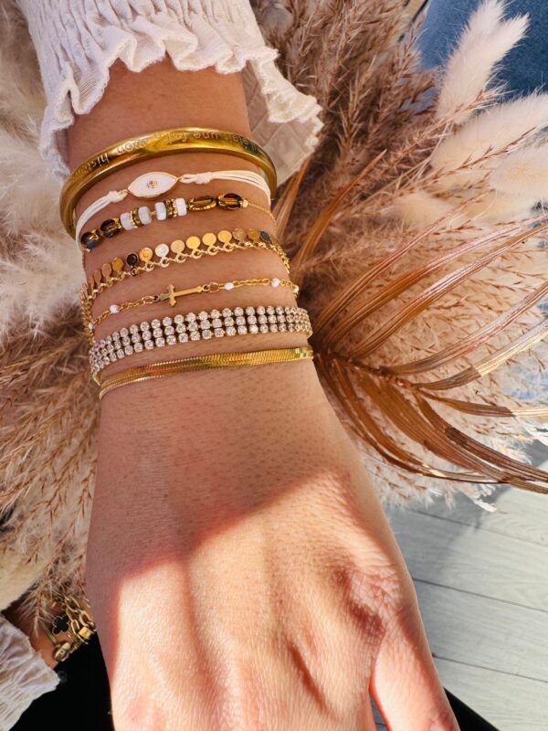 Bracelet CLARA moutarde – Image 3