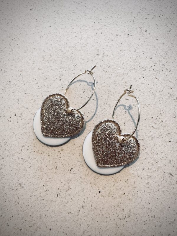 Boucles d'oreilles LILOU blanc