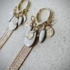 Boucles d'oreilles MÄRGUARETTE blanc – Image 3