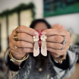 Boucles d'oreilles WEDDING nude