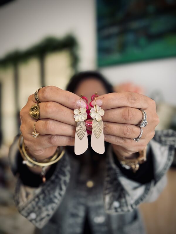Boucles d'oreilles WEDDING nude
