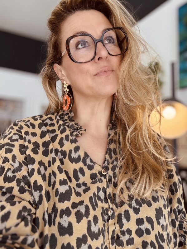 Boucles d'oreilles CARMEN blanc – Image 5