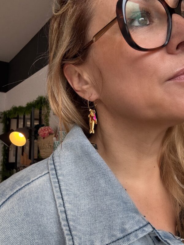 Boucles d'oreilles OLIVIA multicolore – Image 4