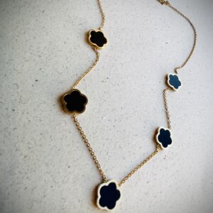 Collier AUDACIEUSE noir multi