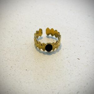 Bague ARIANA noir