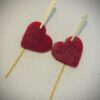 Boucles d'oreilles ALYSSA rouge – Image 2