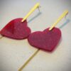 Boucles d'oreilles ALYSSA rouge – Image 3