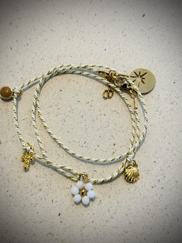 Bracelet HOPE blanc – Image 2