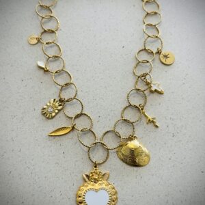 Collier TESS blanc