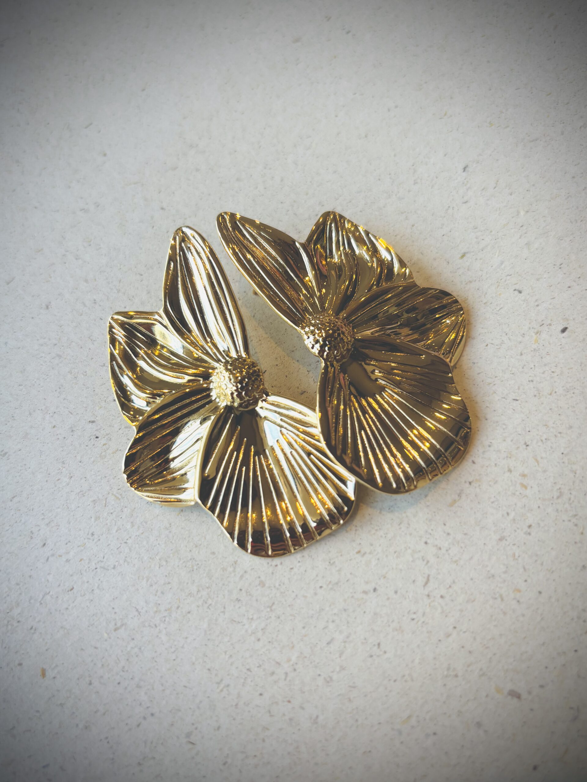 Boucles d’oreilles GLORIA doré