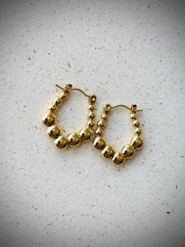 Boucles d'oreilles HAZEL doré