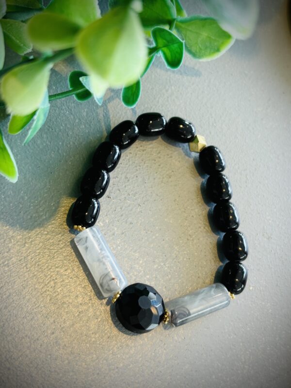 Bracelet LEXIE noir – Image 2