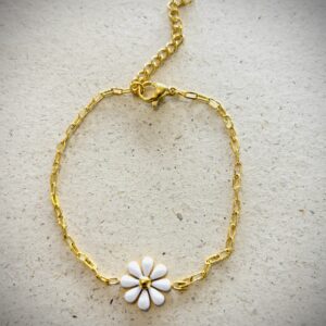 Bracelet MARGUERITE blanc