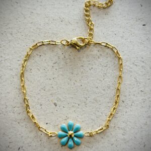 Bracelet MARGUERITE turquoise