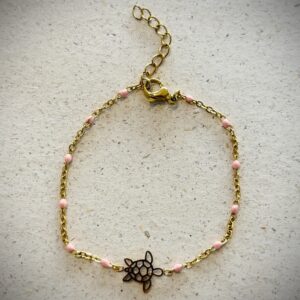 Bracelet OCEANE saumon