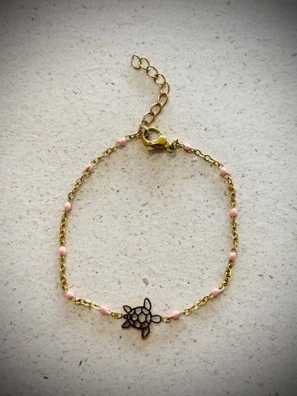 Bracelet OCEANE saumon