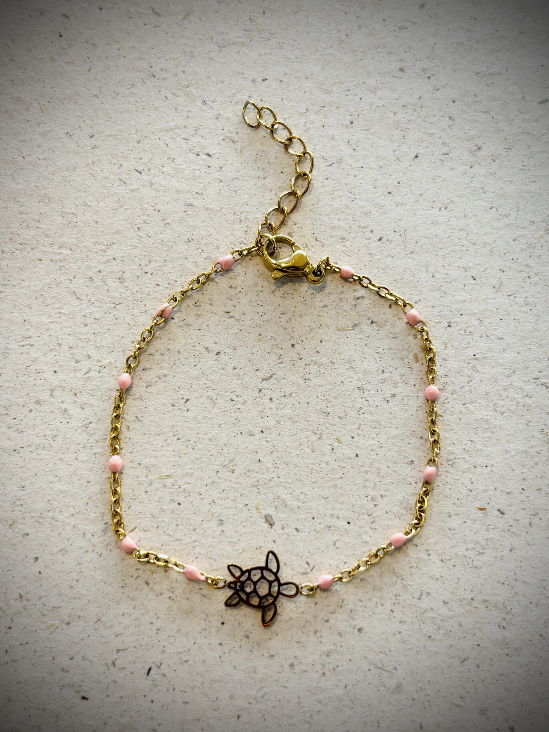 Bracelet OCEANE saumon