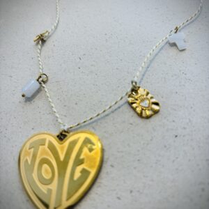 Collier TESSA blanc