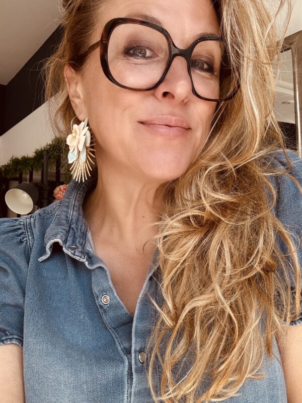 Boucles d'oreilles PAOLA turquoise – Image 4