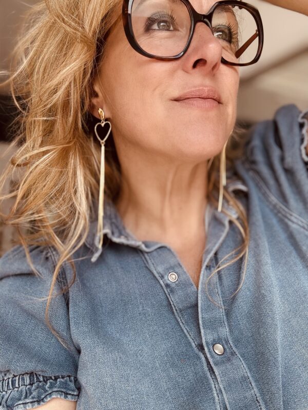 Boucles d'oreilles ELINA doré – Image 4