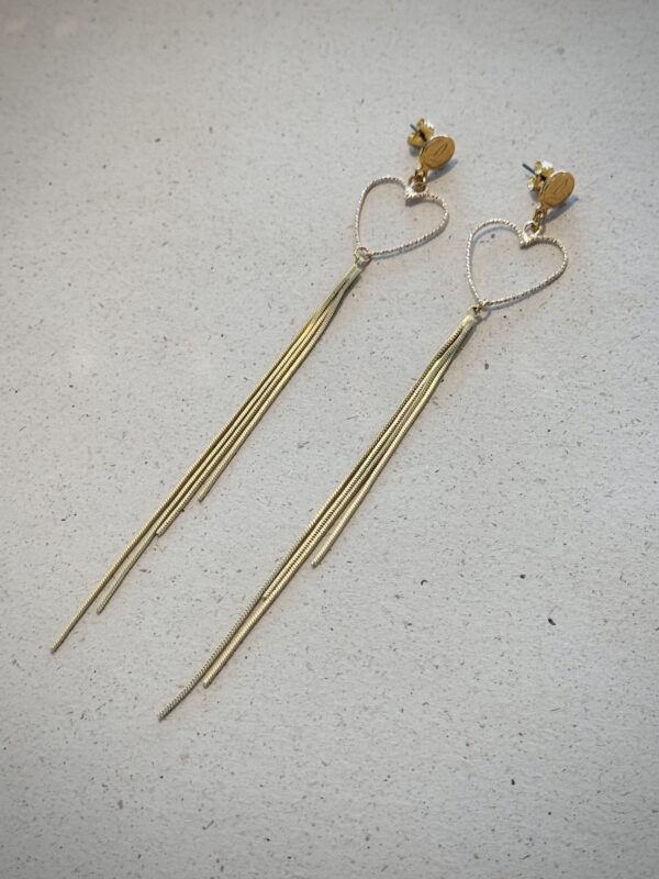 Boucles d'oreilles ELINA doré