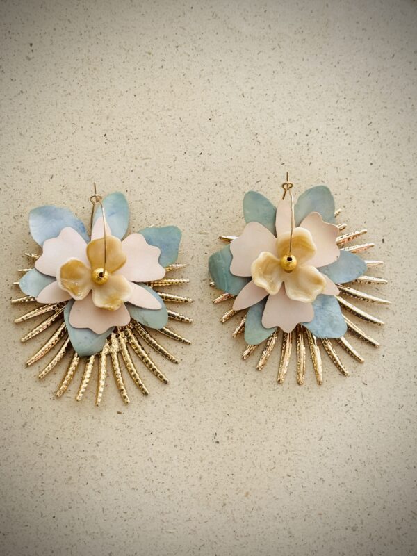 Boucles d'oreilles PAOLA turquoise