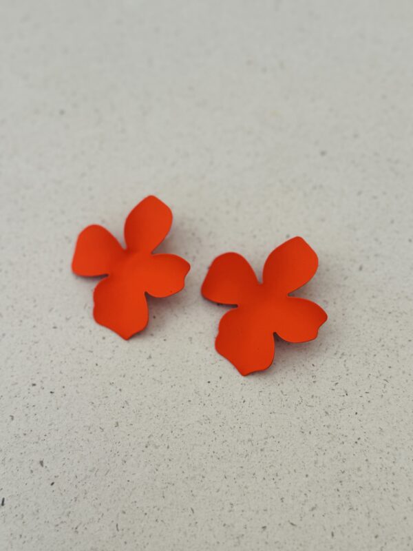 Boucles d'oreilles CARLA orange