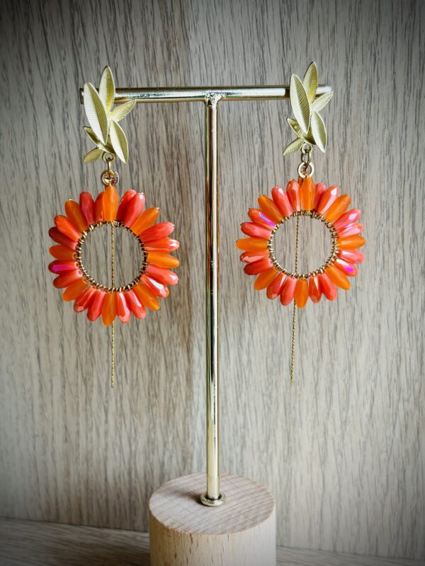Boucles d'oreilles MIÜ orange