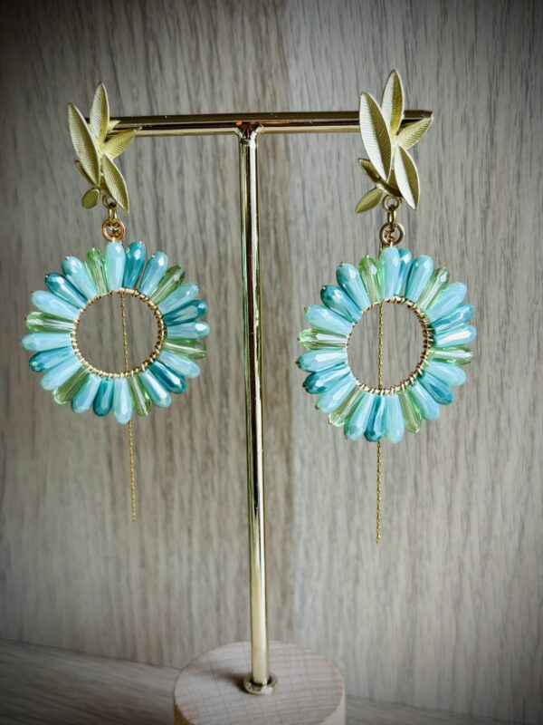 Boucles d'oreilles MIÜ vert