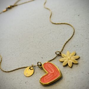 Collier SILOE orange