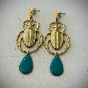 Boucles d'oreilles CLEOPHEE vert