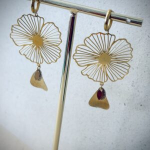 Boucles d'oreilles ELMA doré