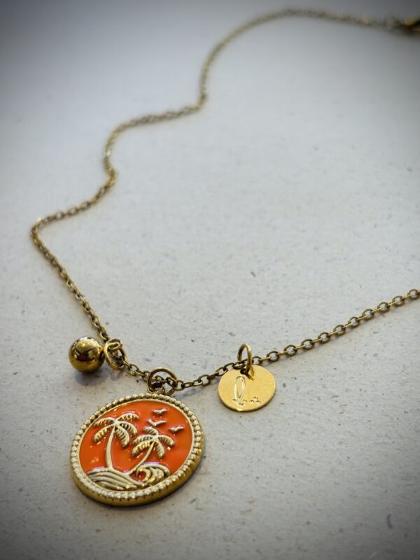 Collier TILDA orange