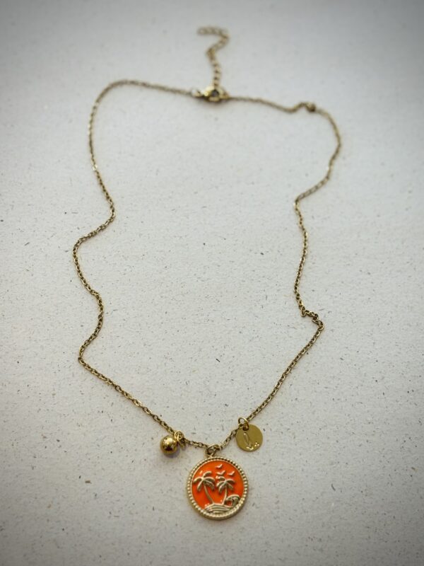 Collier TILDA orange – Image 2