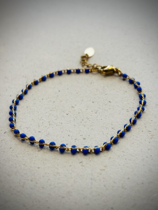 Bracelet ANGELE bleu – Image 2
