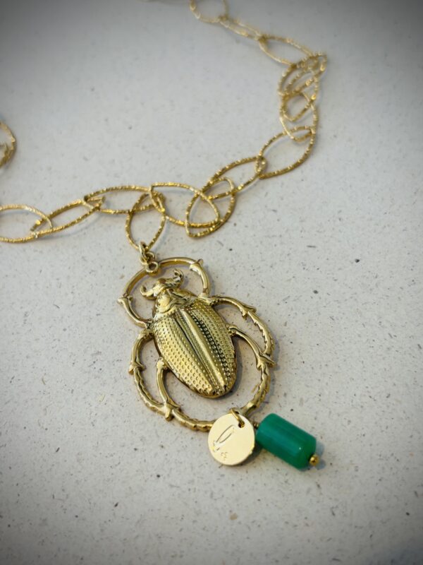 Collier LOUMA vert – Image 2
