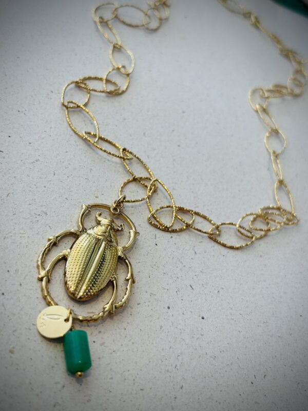 Collier LOUMA vert – Image 3